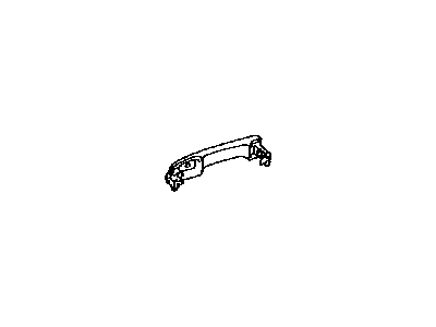 Toyota 69211-AE020-A4 Outside Door Handle 