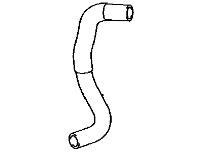 Toyota 16572-0V060 Hose, Radiator, NO.2