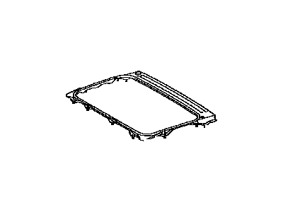 Toyota 63142-06090 Reinforcement, Roof Panel