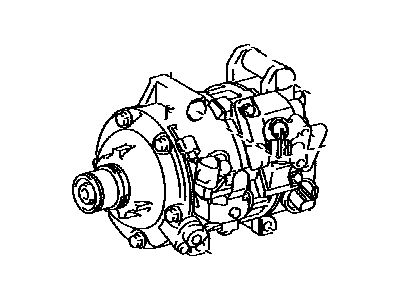 2018 Toyota Avalon A/C Compressor - 88320-06190