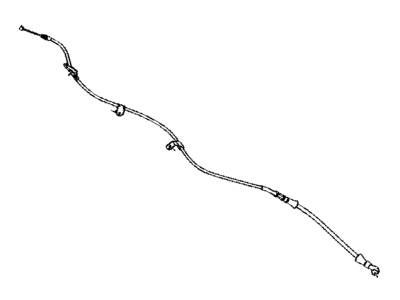 Toyota 46430-06172 Parking Brake Cable 