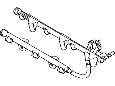 2013 Toyota Camry Fuel Rail - 23814-36030