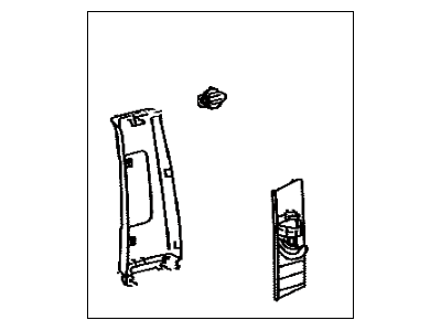 Toyota 62410-06150-B0 GARNISH Assembly, Center Pi