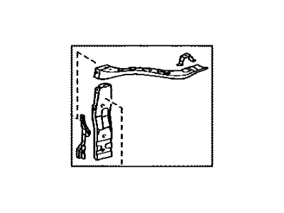 Toyota 53203-06170 Support Sub-Assembly, Ra