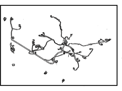 Toyota 82161-0X700 Wire, Floor