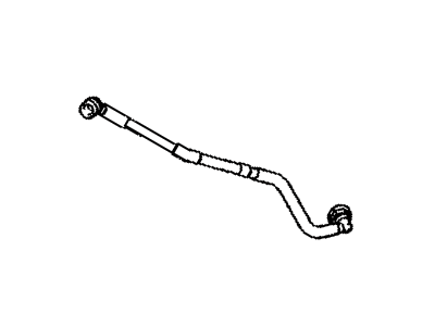 Toyota 77404-06100 Hose Sub-Assembly, Fuel