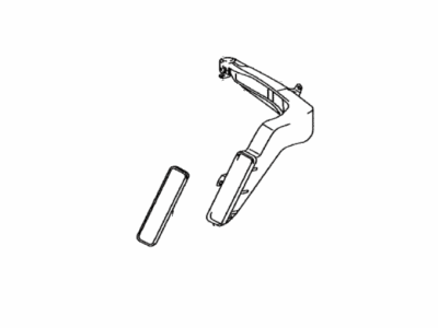 Toyota G92D1-06061 Duct, Hv Battery Int