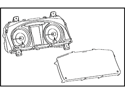 Toyota 83800-0X220 Meter Assembly, Combination