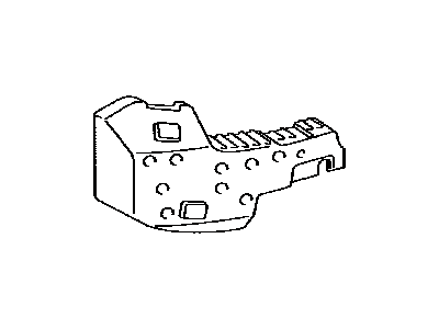 Toyota 52616-52040 Absorber, Rear Bumper Energy, LH