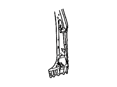 Toyota 61042-52031 Pillar Sub-Assembly, NO.