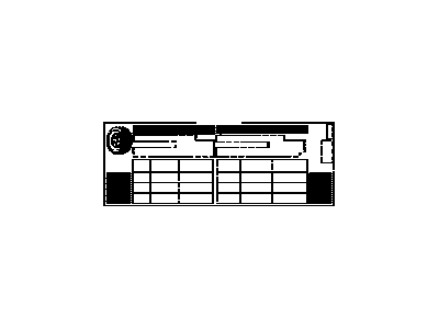 Toyota 42661-52560 Label, Tire Pressure Information