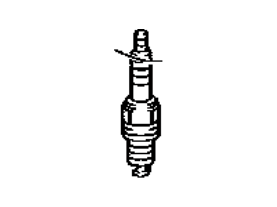 90919-01240 Genuine Toyota Plug, Spark