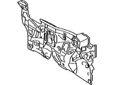 Toyota 55210-52180 Insulator Assy, Dash Panel