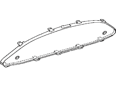 Toyota 83852-52A00 Glass, Combination Meter