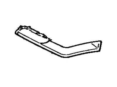 1988 Toyota MR2 Air Deflector - 76083-17010-14