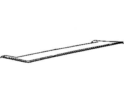 Toyota 75996-17020-04 Stripe, Rear Spoiler, Upper