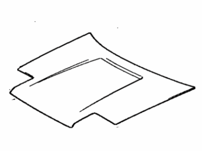 1987 Toyota MR2 Hood - 53301-17030