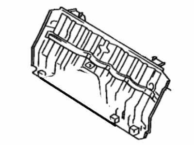 Toyota 64206-17070 Panel Sub-Assembly, Room Partition