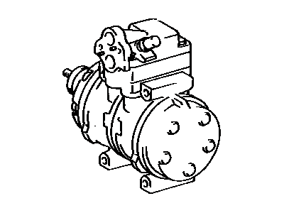 1988 Toyota MR2 A/C Compressor - 88320-17041