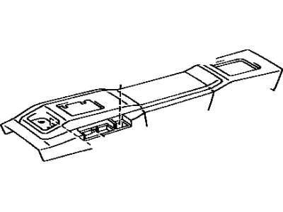 Toyota 58801-17090-01 Console Assembly