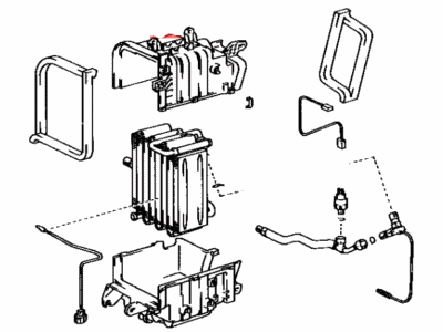 Toyota MR2 Evaporator - 88510-17070