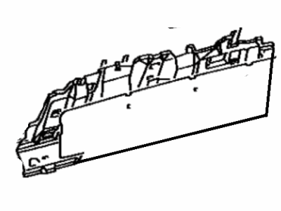 Toyota 64195-17011 Insulator, Room Partition Panel