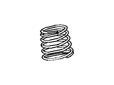 1988 Toyota MR2 Coil Springs - 48231-17320