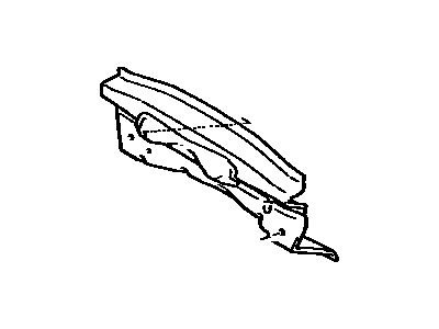 Toyota 57301-17030 Member Sub-Assembly, Steering Gear Box Support