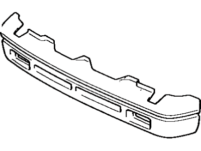 Toyota 52611-17011 Absorber, Front Bumper Energy