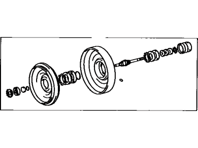 Toyota 04443-17170 Booster Kit, Brake