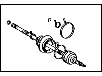 Toyota 43460-19206 Rear Drive Outboard Joint Assembly