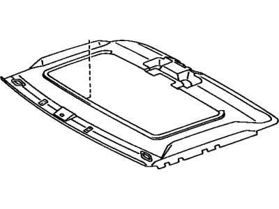 Toyota 63311-17041-15 HEADLINING Assembly, Roof