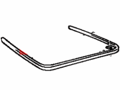 Toyota 63318-17020-01 MOULDING, Roof HEADLINING Set