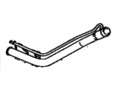 Toyota 77201-17020 Pipe Sub-Assembly, Fuel Tank Inlet
