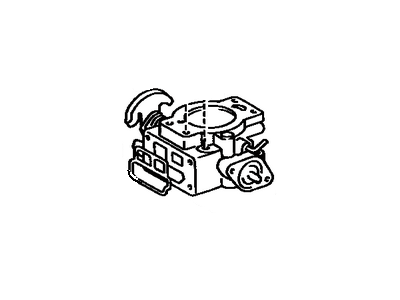 1988 Toyota MR2 Throttle Body Gasket - 22278-16010