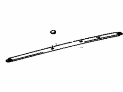 Toyota 64277-17020-04 Moulding, Room Partition Trim