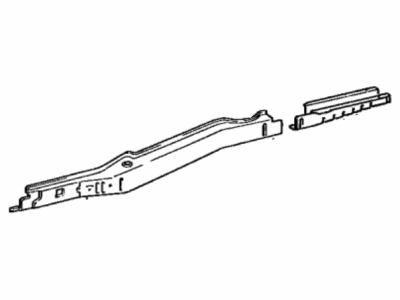 Toyota 57601-17906 Member Sub-Assembly, Rear Floor Side, RH