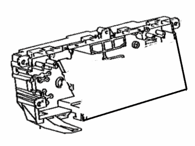 Toyota 83132-17050 Case, Combination Meter