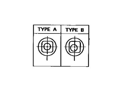 Toyota 63284-17020 Guide, Removable Roof Female