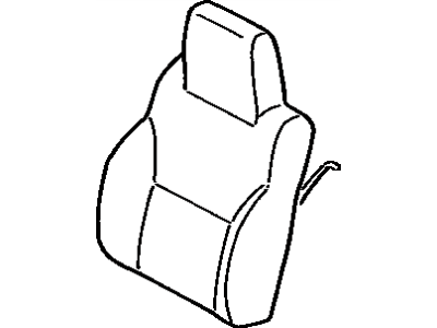 2017 Toyota Corolla Seat Cover - 71073-0ZB92-C5