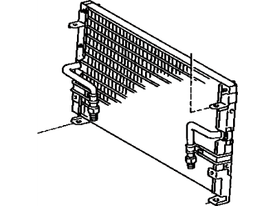 1987 Toyota MR2 A/C Condenser - 88460-17040