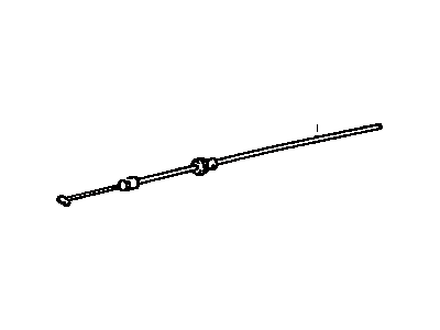 1987 Toyota MR2 Fuel Door Release Cable - 77035-17020