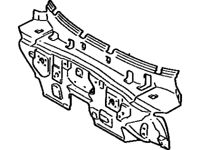 Toyota 55210-17020 INSULATOR Assembly, Dash Panel