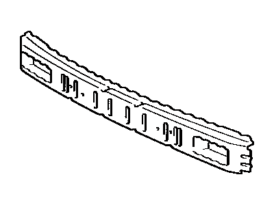 Toyota 52021-17021 Reinforcement Sub-Assembly, Front Bumper