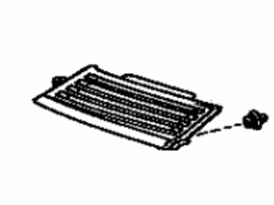 Toyota 62906-17010 Louver, Quarter Ventilation