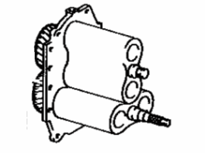 Toyota 17065-16011 Plate Sub-Assembly, Rotor Housing, Rr