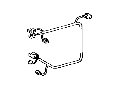 Toyota 88605-17230 Harness Sub-Assembly, Cooler Wiring