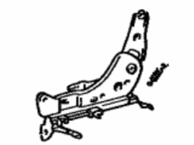 Toyota 72010-17040 ADJUSTER Sub-Assembly, Front Seat, Outer RH