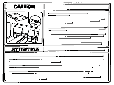 Toyota 74549-17030 Label, Glass Roof Caution