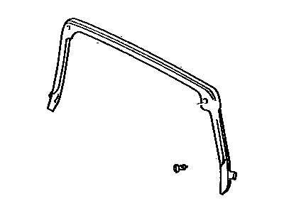 1992 Toyota Supra Weather Strip - 63252-14031